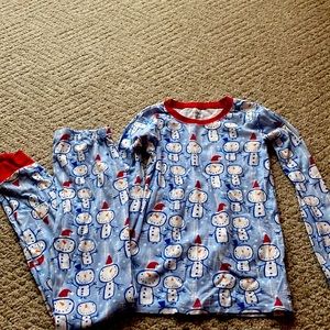 Snow man PJ’s